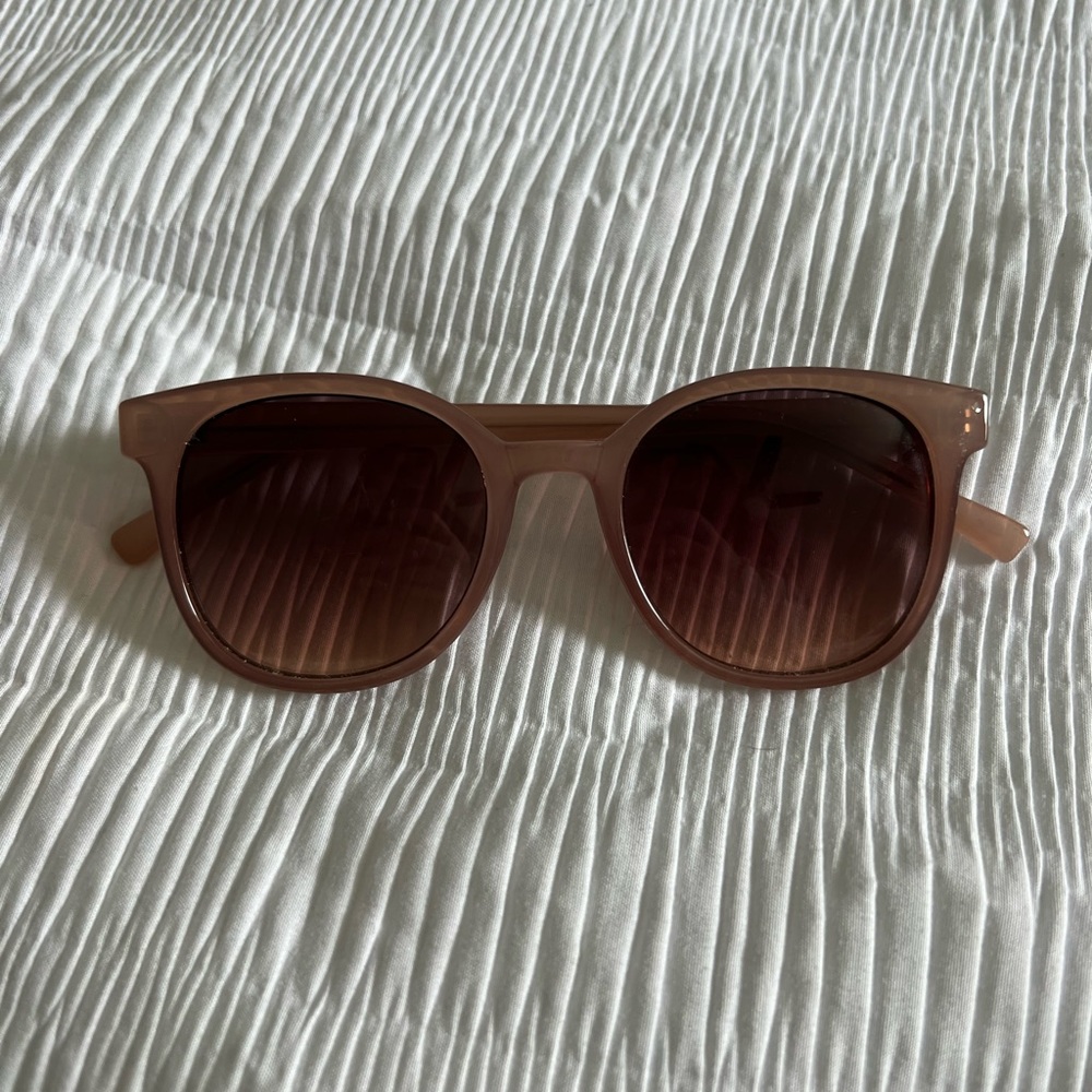 Loft dusty pink sunglasses